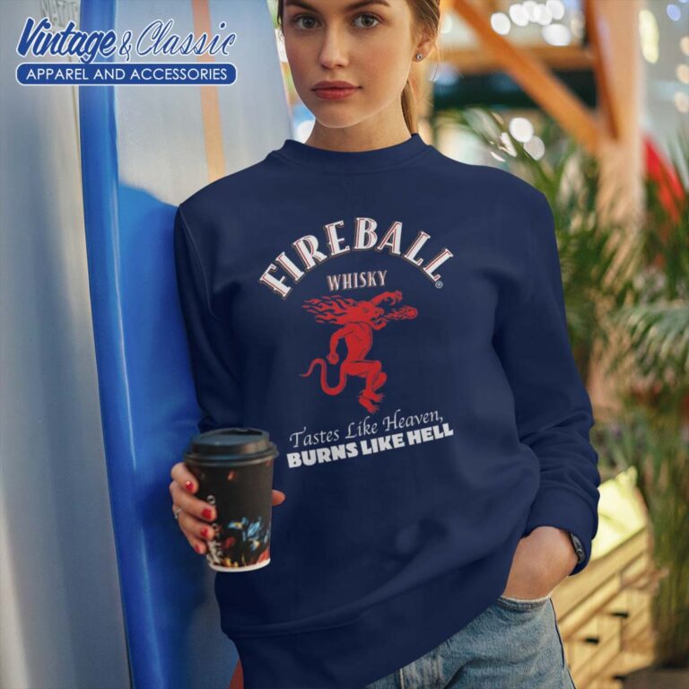Fireball Whisky Logo Sweetshirt Fireball Whisky Logo Sweetshirt