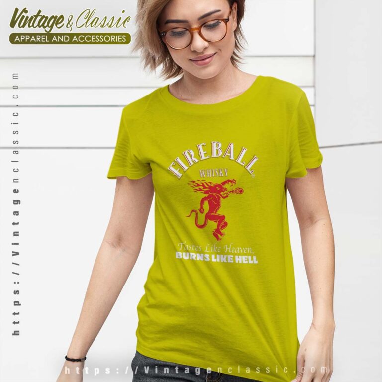 Fireball Whisky Logo Tshirt Women Fireball Whisky Logo Tshirt Women