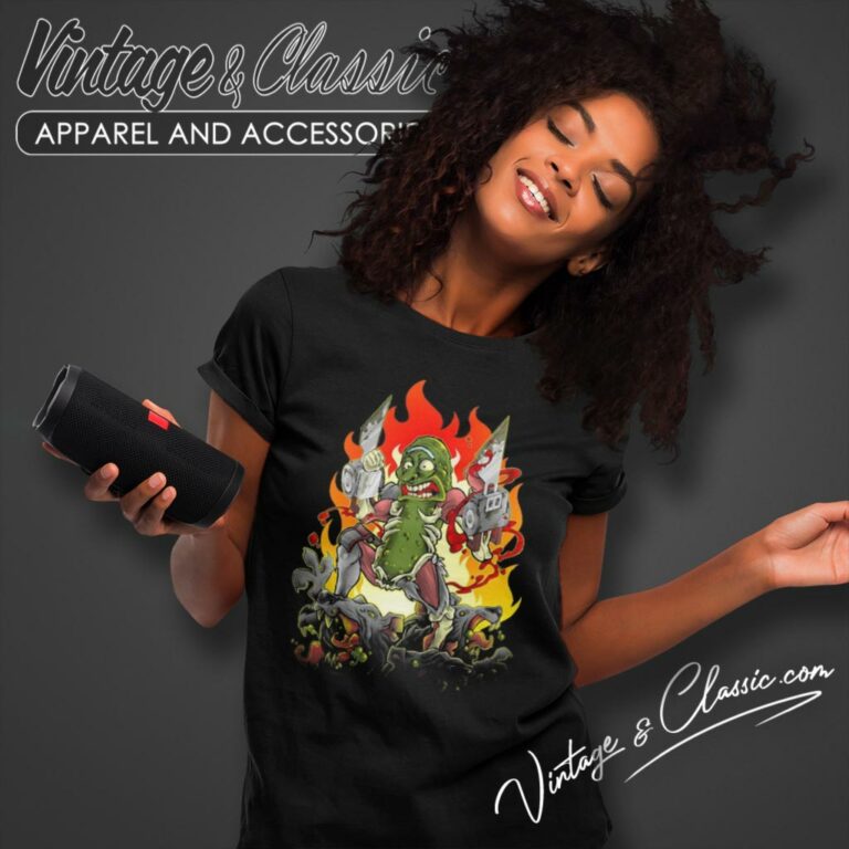 Fired Pickle Rick And Morty Women T Shirt Fired Pickle Rick And Morty Women T Shirt