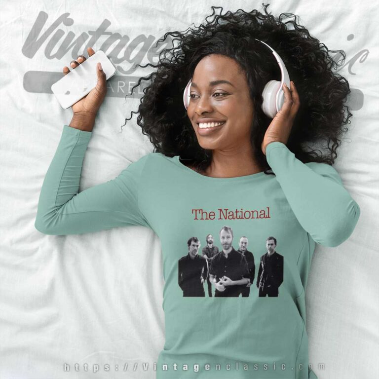 First Two Pages Of Frankenstein Tour Merch The National Band Long Sleeve Tee First Two Pages Of Frankenstein Tour Merch The National Band Long Sleeve Tee