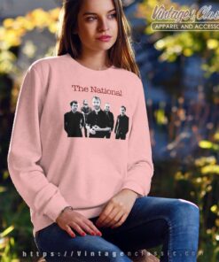 First Two Pages Of Frankenstein Tour Merch The National Band Sweatshirt