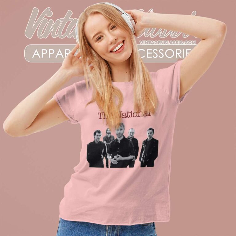 First Two Pages Of Frankenstein Tour Merch The National Band Women TShirt First Two Pages Of Frankenstein Tour Merch The National Band Women TShirt