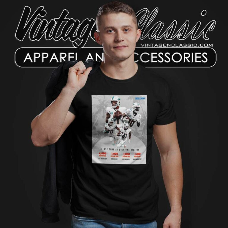 Firt Time In Dolphins History Our Foursome T Shirt Firt Time In Dolphins History Our Foursome T Shirt