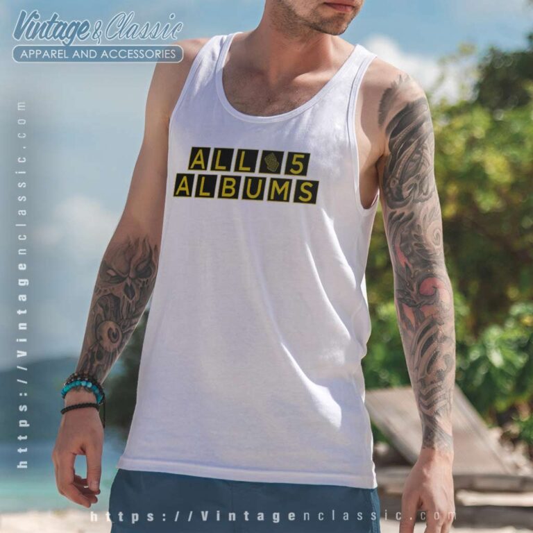 Five Albums One Night The Tour Jonas Brothers 2023 Tank Top Racerback Five Albums One Night The Tour Jonas Brothers 2023 Tank Top Racerback