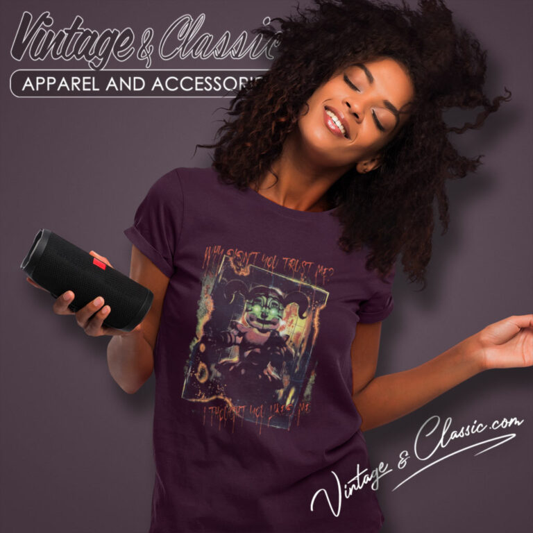 Five Nights At Freddy Circus Baby Trust Me Women T Shirt Five Nights At Freddy Circus Baby Trust Me Women T Shirt