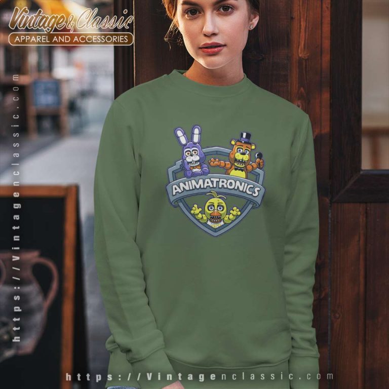 Five Nights At Freddys Animatronic Sweatshirt Five Nights At Freddys Animatronic Sweatshirt