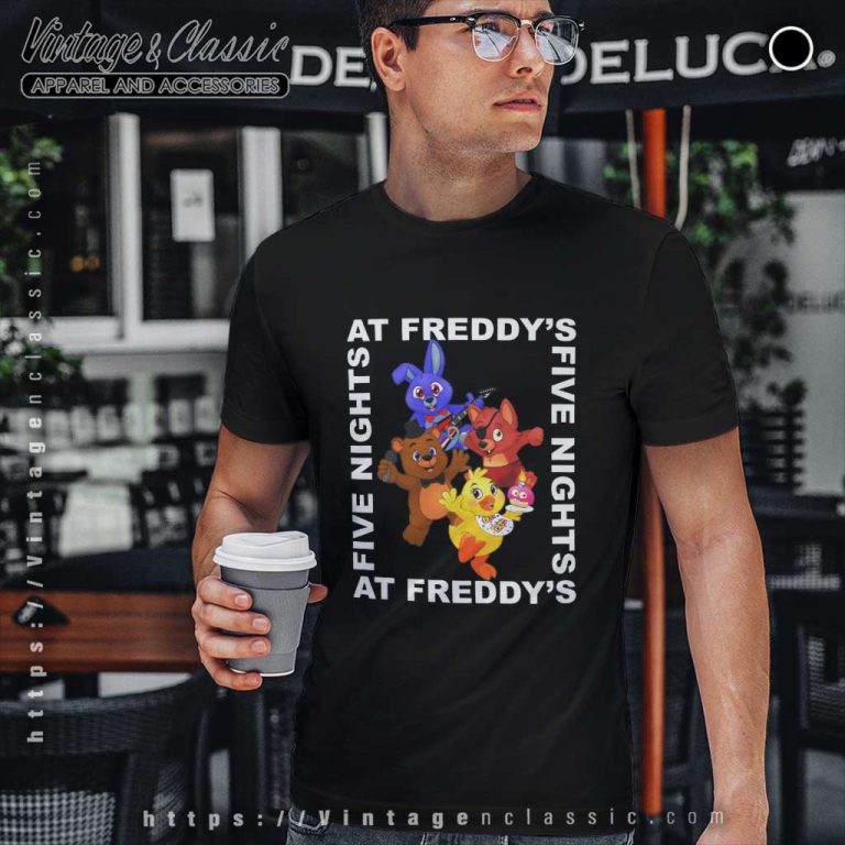 Five Nights At Freddys Baby Characters T Shirt Five Nights At Freddys Baby Characters T Shirt