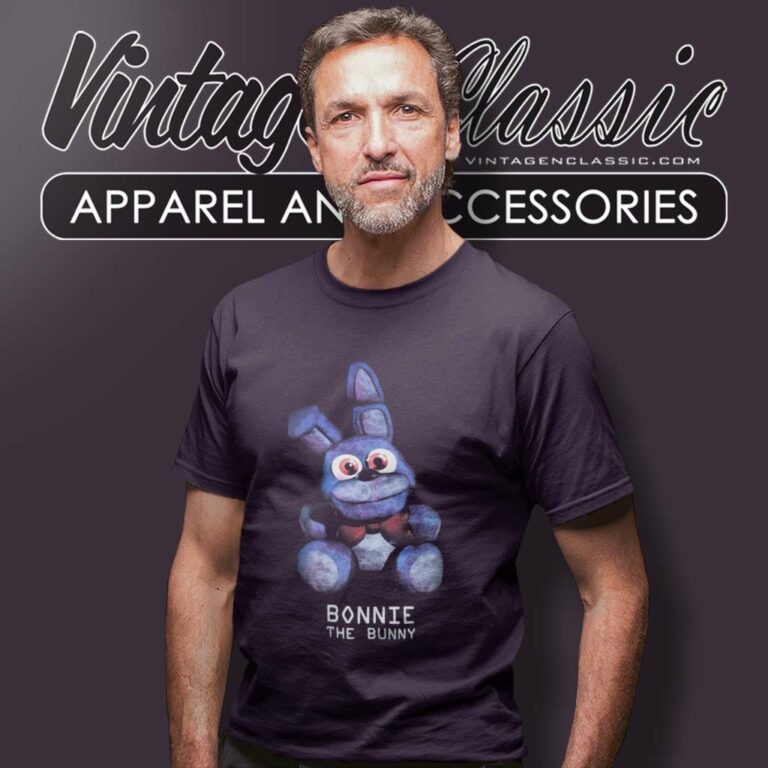 Five Nights At Freddys Bonnie The Bunny T Shirt Five Nights At Freddys Bonnie The Bunny T Shirt