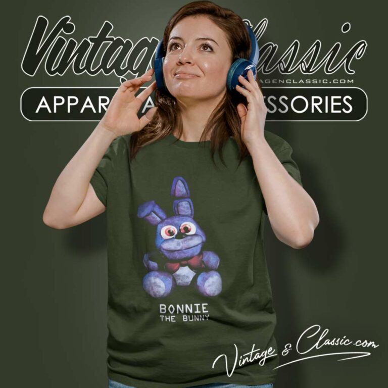 Five Nights At Freddys Bonnie The Bunny Women TShirt Five Nights At Freddys Bonnie The Bunny Women TShirt