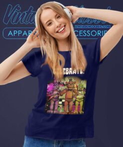 Five Nights At Freddys Celebrate Shirt Women TShirt