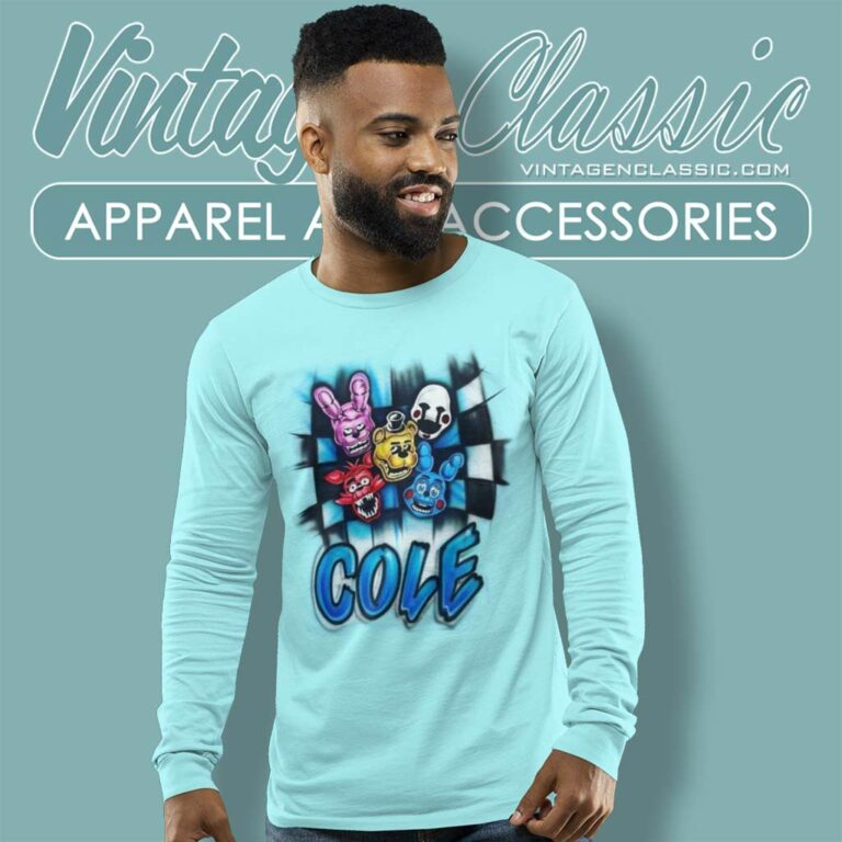 Five Nights At Freddys Cole Long Sleeve Tee Five Nights At Freddys Cole Long Sleeve Tee