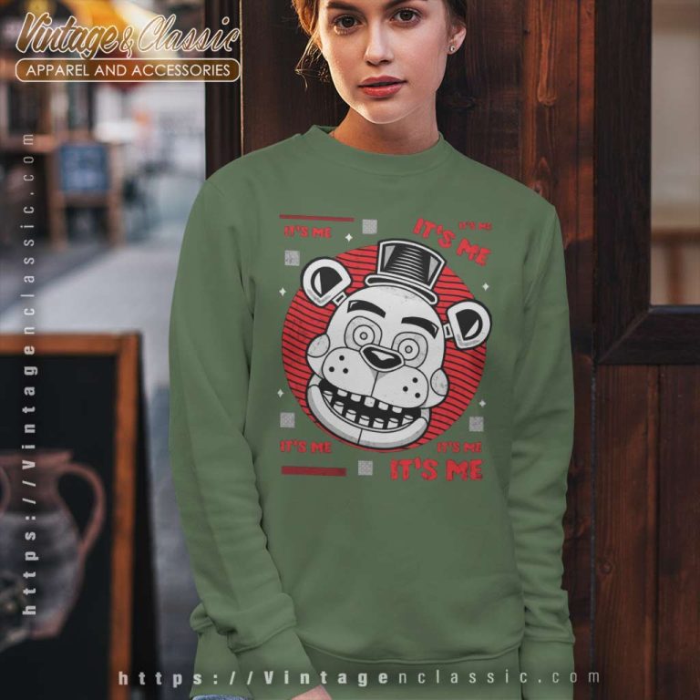 Five Nights At Freddys Its Me Sweatshirt Five Nights At Freddys Its Me Sweatshirt