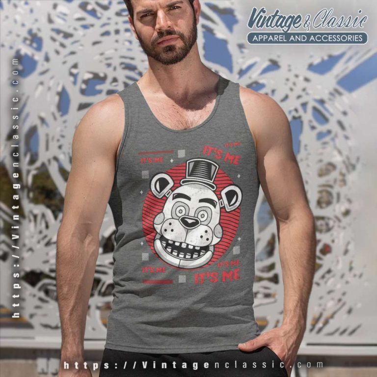 Five Nights At Freddys Its Me Tank Top Racerback Five Nights At Freddys Its Me Tank Top Racerback