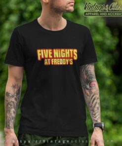 Five Nights At Freddys Logo Shirt T Shirt