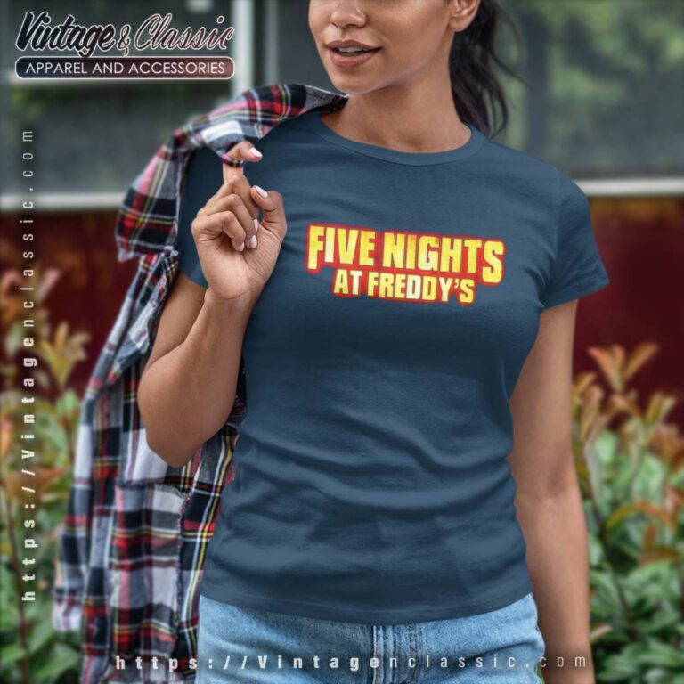 Five Nights At Freddys Logo Shirt Women TShirt Five Nights At Freddys Logo Shirt Women TShirt
