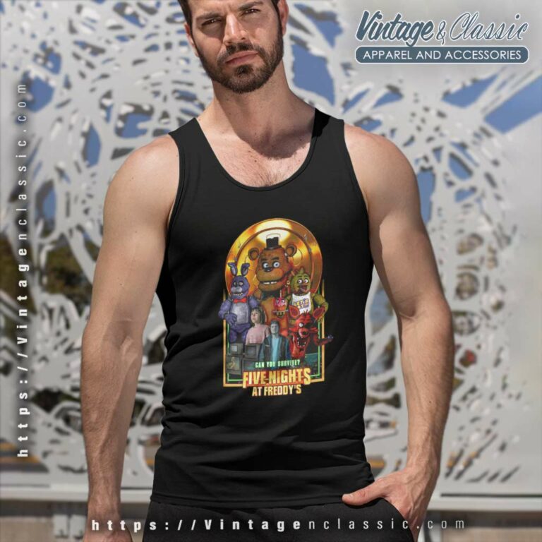 Five Nights At Freddys Movie 2023 Shirt Tank Top Racerback Five Nights At Freddys Movie 2023 Shirt Tank Top Racerback