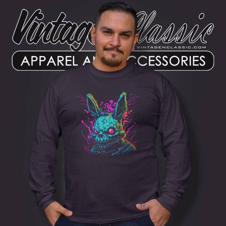 Five Nights At Freddys Psycho Bunny Long Sleeve Tee Five Nights At Freddys Psycho Bunny Long Sleeve Tee