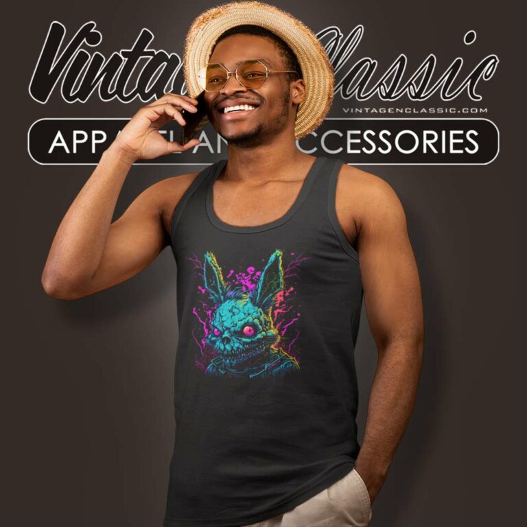 Five Nights At Freddys Psycho Bunny Tank Top Racerback Five Nights At Freddys Psycho Bunny Tank Top Racerback