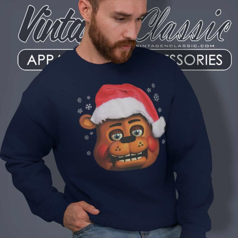 Five Nights At Freddys Santa Freddy Sweatshirt 1 Five Nights At Freddys Santa Freddy Sweatshirt 1