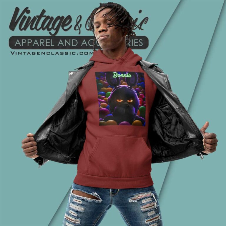 Five Nights At Freddys Shirt Bonnie Face Hoodie Five Nights At Freddys Shirt Bonnie Face Hoodie