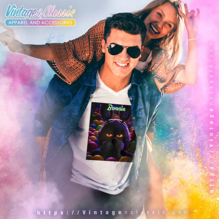 Five Nights At Freddys Shirt Bonnie Face V Neck TShirt Five Nights At Freddys Shirt Bonnie Face V Neck TShirt