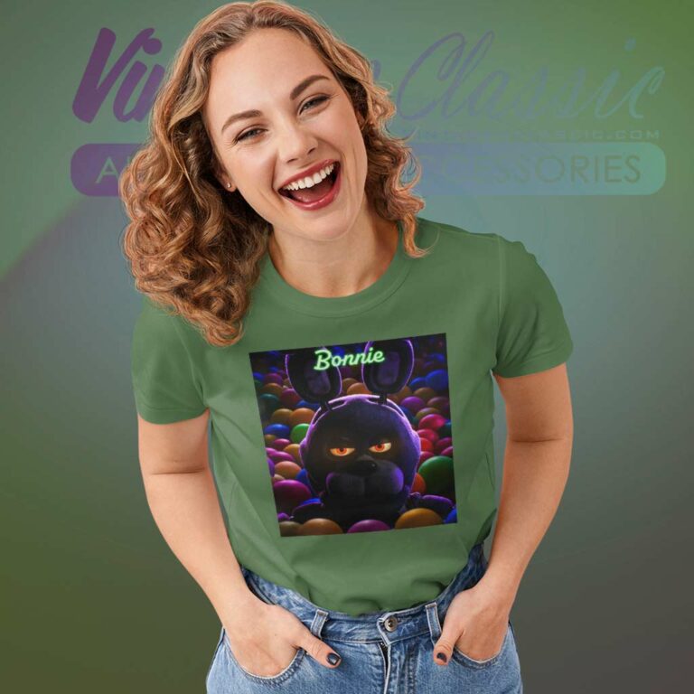 Five Nights At Freddys Shirt Bonnie Face Women TShirt Five Nights At Freddys Shirt Bonnie Face Women TShirt