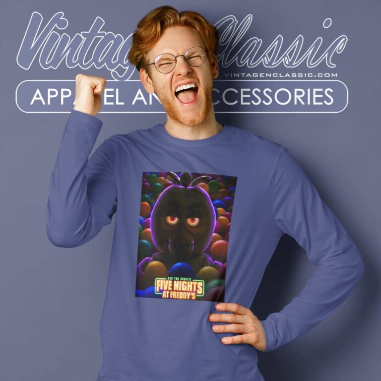 Five Nights At Freddys Shirt Chia Face Long Sleeve Tee Five Nights At Freddys Shirt Chia Face Long Sleeve Tee