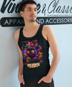 Five Nights At Freddys Shirt Cupcake Face Tank Top Racerback