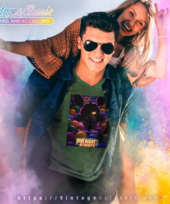 Five Nights At Freddys Shirt Foxy Face V Neck TShirt