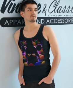Five Nights At Freddys Shirt Freddy Face Tank Top Racerback