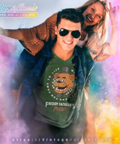 Five Nights At Freddys Shirt Freddy Fazbears Pizza V Neck TShirt