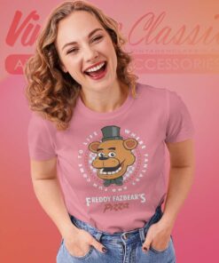 Five Nights At Freddys Shirt Freddy Fazbears Pizza Women TShirt