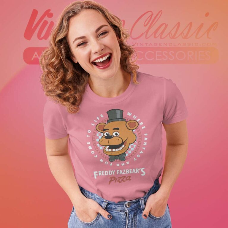 Five Nights At Freddys Shirt Freddy Fazbears Pizza Women TShirt Five Nights At Freddys Shirt Freddy Fazbears Pizza Women TShirt
