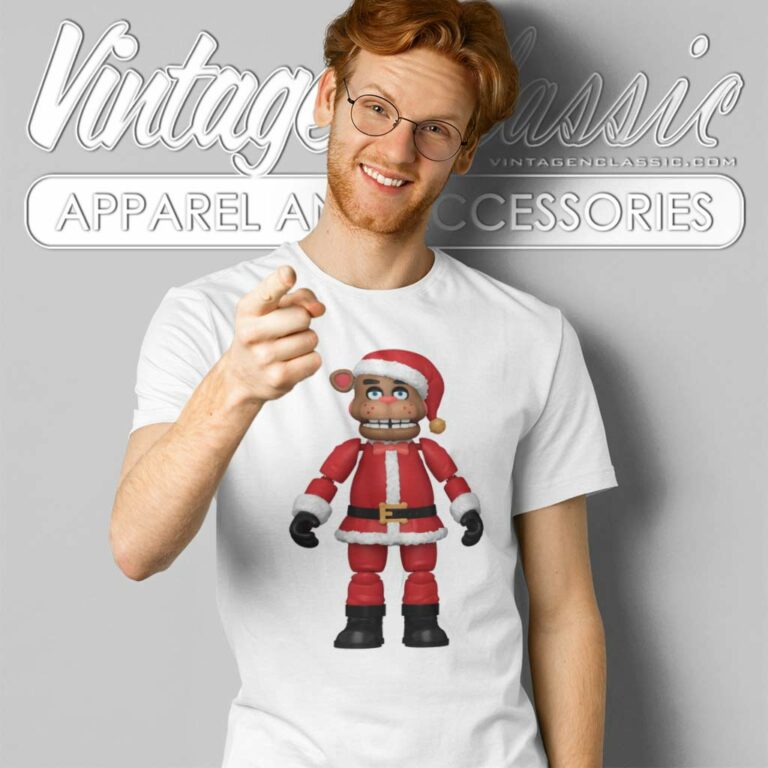 Five Nights At Freddys Shirt Santa Freddy T Shirt Five Nights At Freddys Shirt Santa Freddy T Shirt