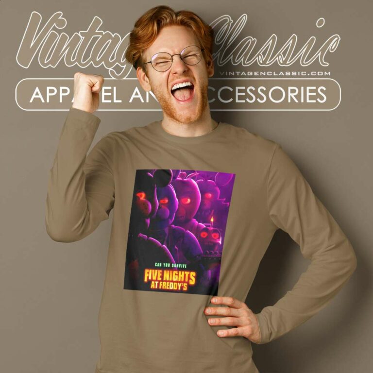 Five Nights At Freddys Trailer 2023 Shirt Long Sleeve Tee Five Nights At Freddys Trailer 2023 Shirt Long Sleeve Tee