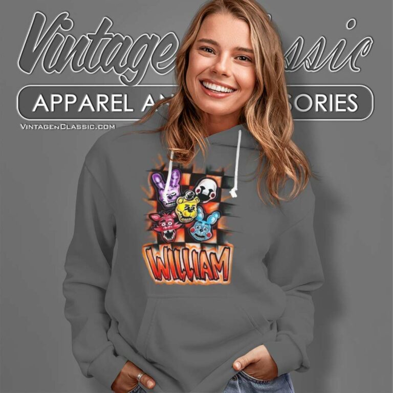 Five Nights At Freddys William Hoodie Five Nights At Freddys William Hoodie