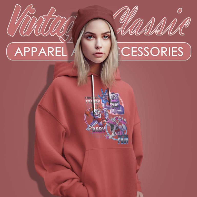 Five Nights Sister Location Funtime Hoodie Five Nights Sister Location Funtime Hoodie