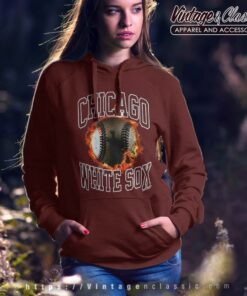 Flame Tee Chicago White Sox Hoodie