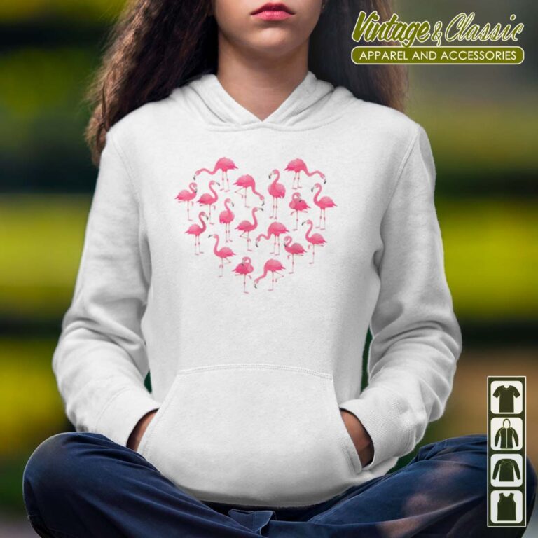 Flamingo Heart Happy Valentines Day Hoodie 2 Flamingo Lovers Shirt Flamingo Heart Happy Valentines Day Hoodie 2 Flamingo Lovers Shirt