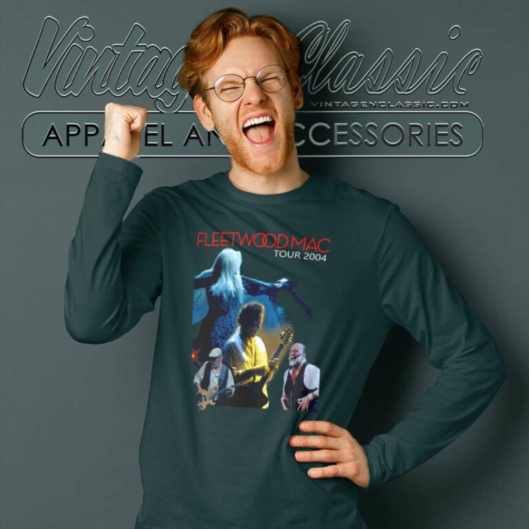 Fleetwood Mac 2004 Tour Long Sleeve Tee Fleetwood Mac 2004 Tour Long Sleeve Tee