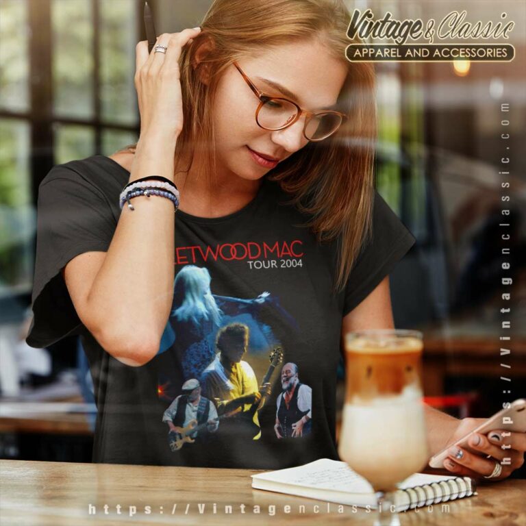 Fleetwood Mac 2004 Tour Women TShirt Fleetwood Mac 2004 Tour Women TShirt