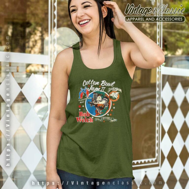 Fleetwood Mac Bob Welsh Tank Top Racerback Fleetwood Mac Bob Welsh Tank Top Racerback