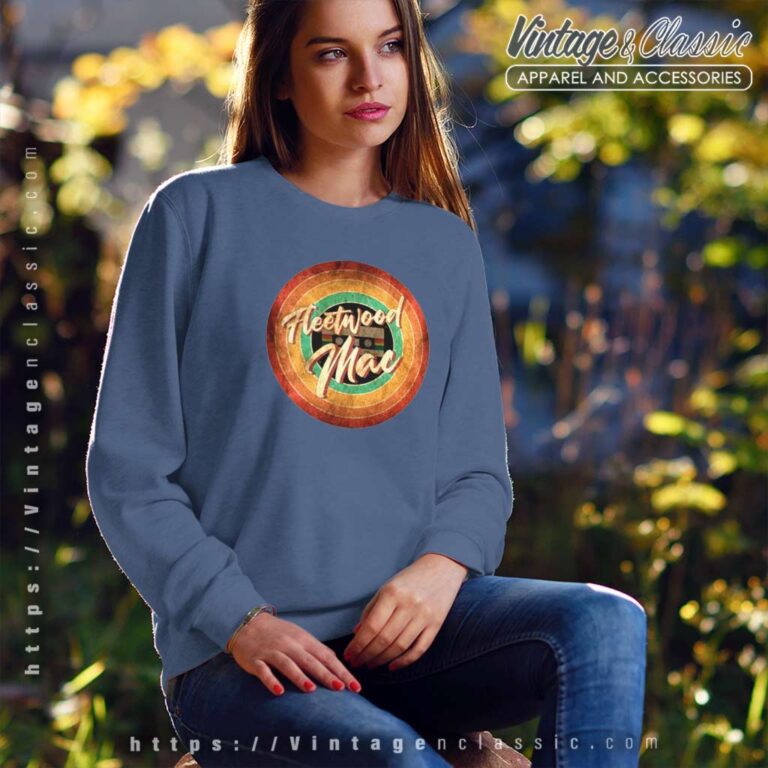 Fleetwood Mac Circle Rock Band Sweatshirt Fleetwood Mac Circle Rock Band Sweatshirt