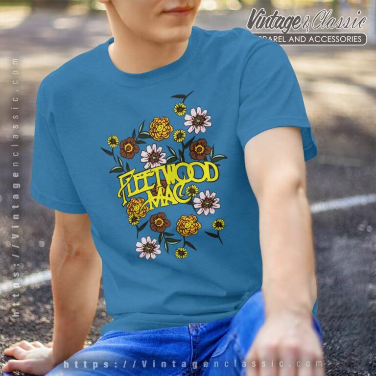 Fleetwood Mac Flower T Shirt Fleetwood Mac Flower T Shirt