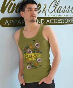 Fleetwood Mac Flower Shirt 4 Fleetwood Mac Flower Tank Top Racerback