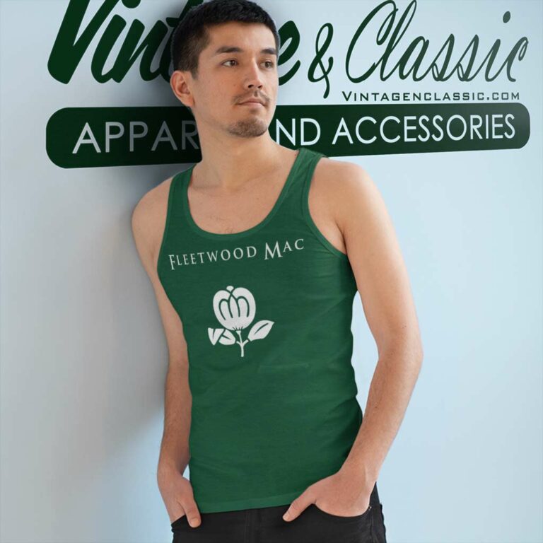 Fleetwood Mac Logo Tank Top Racerback Fleetwood Mac Logo Tank Top Racerback