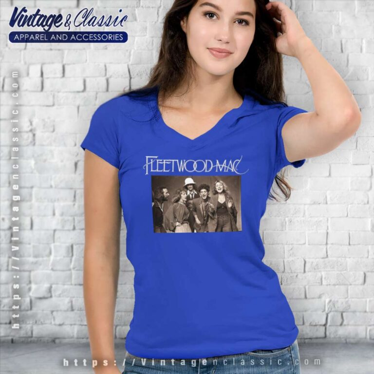 Fleetwood Mac Music Band V Neck TShirt Fleetwood Mac Music Band V Neck TShirt