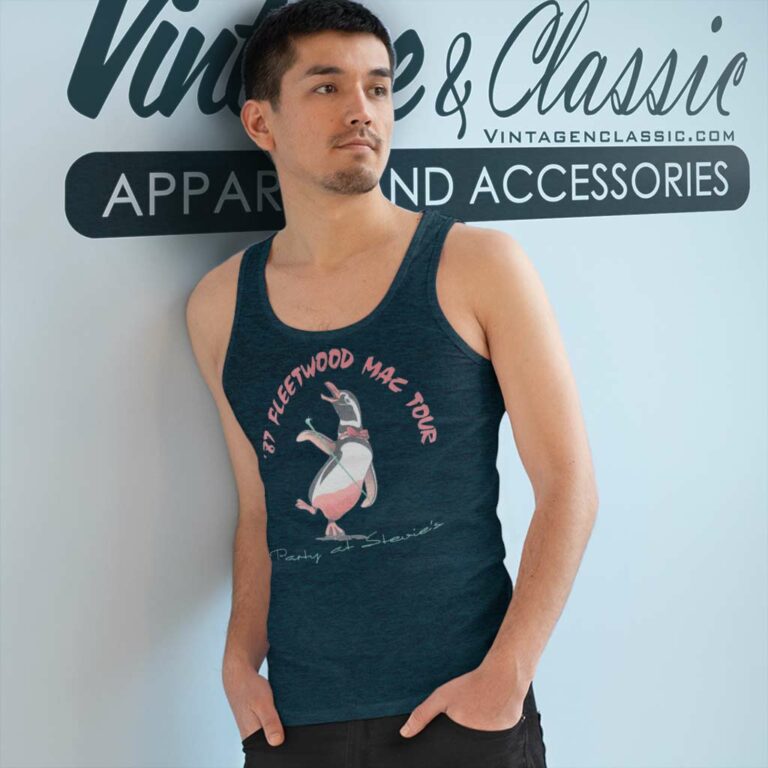 Fleetwood Mac Party At Stevie Tank Top Racerback Fleetwood Mac Party At Stevie Tank Top Racerback