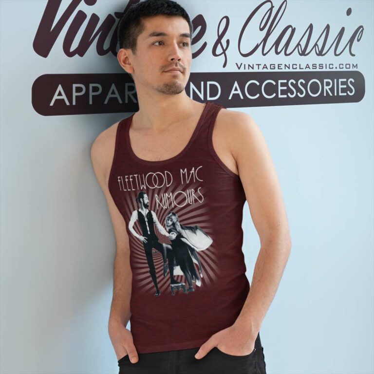 Fleetwood Mac Rumors Album Tank Top Racerback Fleetwood Mac Rumors Album Tank Top Racerback