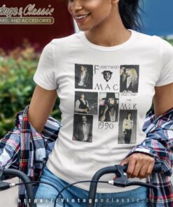 Fleetwood Mac Shirt Behind The Mask 7 Fleetwood Mac Shirt Behind The Mask 1990 Women TShirt